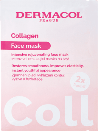 Intenzívna omladzujúca pleťová maska Collagen Dermacol