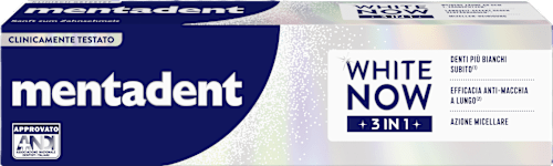 Dentifricio White Now 3in1 original  mentadent