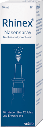 Rhinex Nasenspray mit Naphazolin 0,05% Naphazolinhydrochlorid, Lösung ARISTO