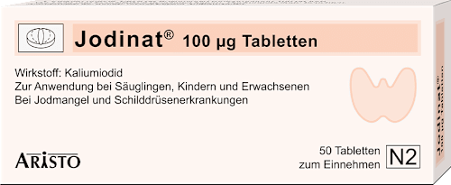 Jodinat 100ug Kaliumiodid Tabletten ARISTO