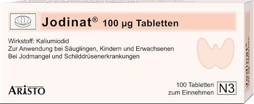 Jodinat 100ug Kaliumiodid Tabletten ARISTO