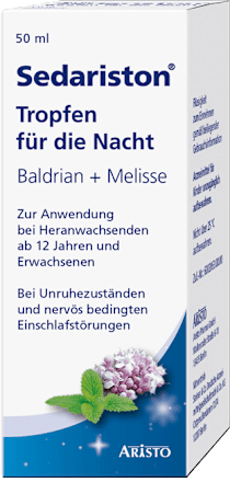 Sedariston Tropfen für die Nacht Baldrian + Melisse ARISTO