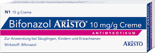 Bifonazol ARISTO 10 mg/g Creme Mittel gegen Pilzerkrankung der Haut ARISTO