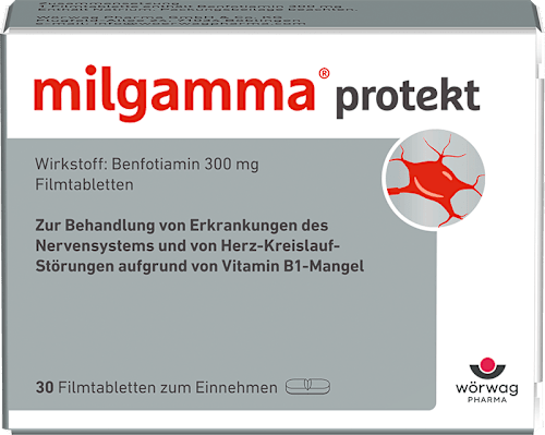 Milgamma protekt, Benfotiamin 300mg Filmtabletten  milgamma