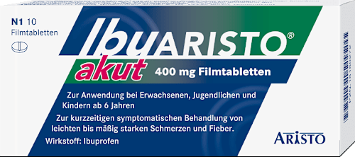 IbuARISTO akut 400 mg Ibuprofen Filmtabletten ARISTO