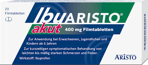 IbuARISTO akut 400 mg Ibuprofen Filmtabletten ARISTO