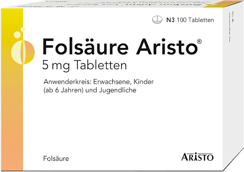 Folsäure Aristo 5 mg Tabletten ARISTO