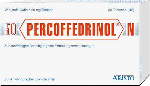Percoffedrinol N 50 mg Coffein Tabletten ARISTO