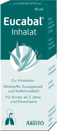 Eucabal Inhalat, Flüssigkeit zur Herstellung eines Dampfs  zur Inhalation ARISTO