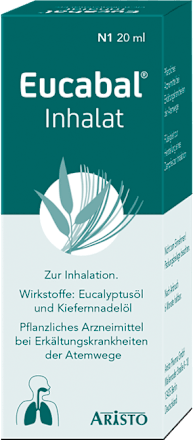 Eucabal Inhalat, Flüssigkeit zur Herstellung eines Dampfs  zur Inhalation ARISTO