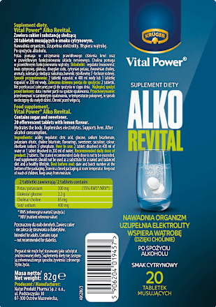 Alko Revital tabletki musujące KRÜGER