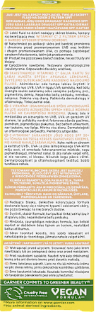 Fluid z witaminą C SPF 50, blask GARNIER