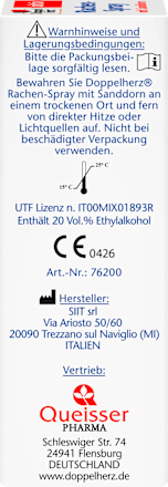 Rachenspray mit Sanddorn Doppelherz