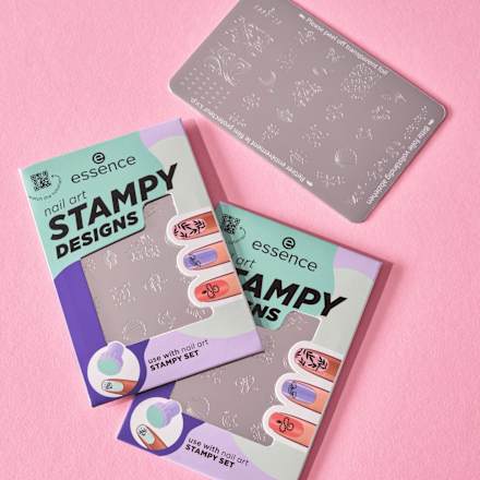 Nagelschablone Nail Art Stampy Designs essence