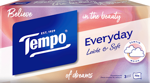 Tempo Taschentücher Light Box  Tempo