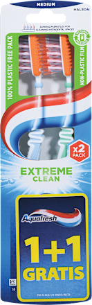 Periuță dinti Extreme Clean Medium Twin Aquafresh