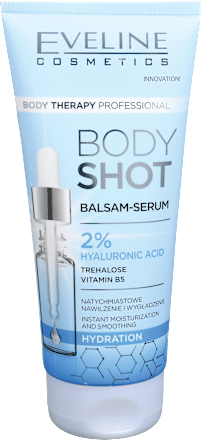 Balzam-serum za telo z 2 % hialuronske kisline  EVELINE COSMETICS