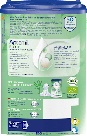 Anfangsmilch Pre von Geburt an Aptamil