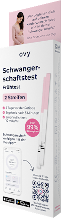 Schwangerschaftstest Teststreifen 2 St Ovy