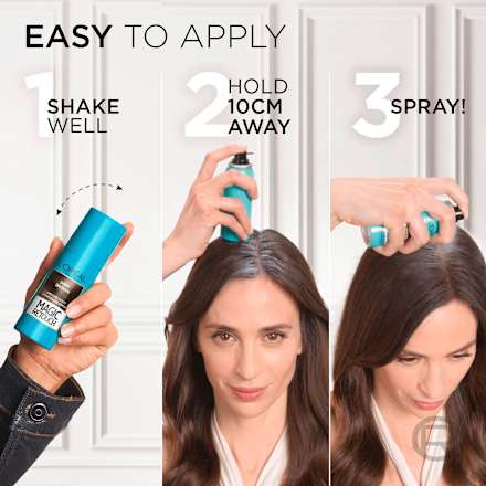sprej na odrosty Magic Retouch, tmavě hnědá L'ORÉAL PARiS MAGIC RETOUCH