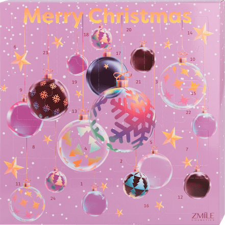 Adventski kalendar Christmas balls ZMILE COSMETICS