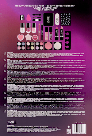 Adventski kalendar Crystal Christmas Tree  ZMILE COSMETICS