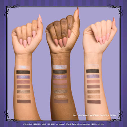 Палитра сенки за очи Wednesday Nevermore Academy  NYX PROFESSIONAL MAKEUP