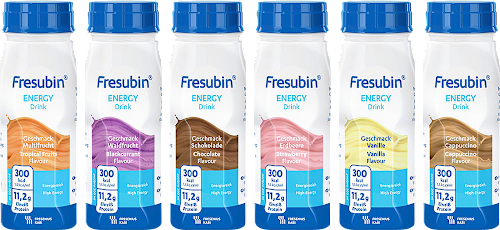 Fresubin Energy Drink Mischkarton Trinkflasche 6x4x200ml  Fresubin