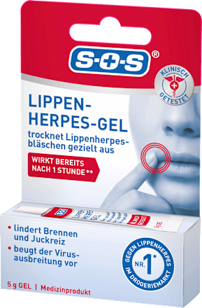 Lippenherpes-Gel SOS