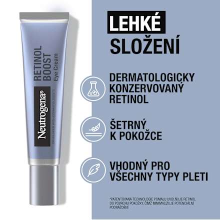 Retinol Boost oční krém Neutrogena