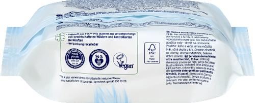 Șervețelele demachiante Ultra Sensitive 5în1 Balea