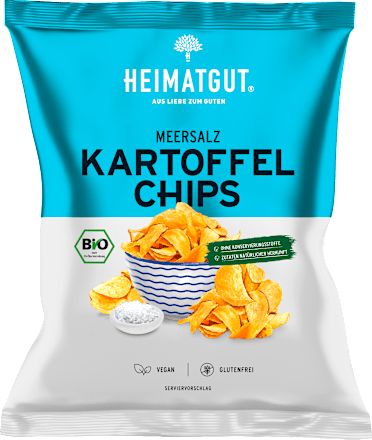 Kartoffelchips Meersalz HEIMATGUT