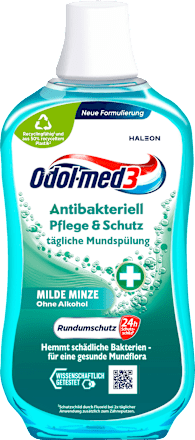 Mundspülung Antibakteriell Pflege & Schutz Odol med 3
