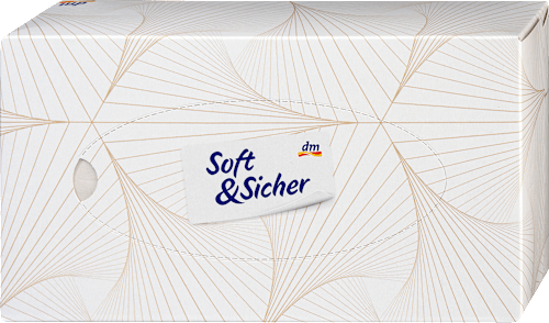 Taschentücher Box Design Soft&Sicher