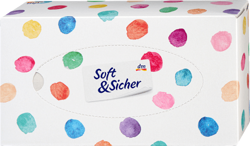 Taschentücher Box Design Soft&Sicher