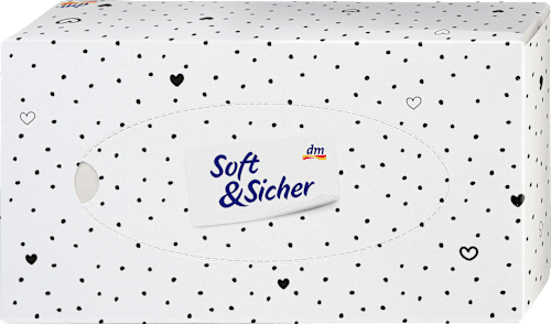 Taschentücher Box Design Soft&Sicher