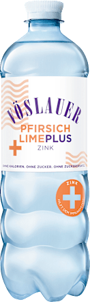 Erfrischungsgetränk, Pfirsich Lime Plus Zink VÖSLAUER