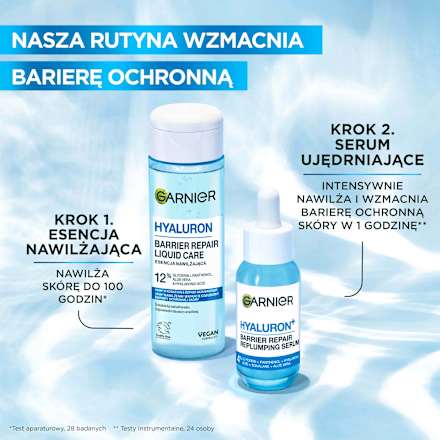 Esencja nawilżająca do twarzy Hyaluron Barrier Repair  GARNIER
