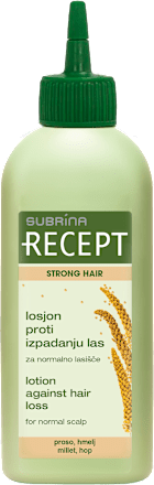 Losjon proti izpadanju las Strong Hair  SUBRiNA RECEPT