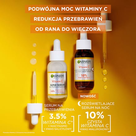 Serum na noc z witaminą C GARNIER
