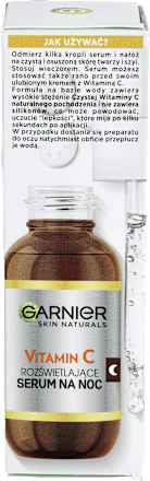 Serum na noc z witaminą C GARNIER
