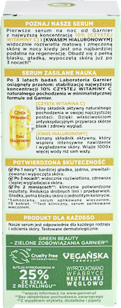 Serum na noc z witaminą C GARNIER
