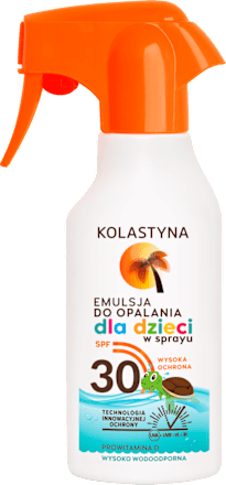Emulsja do opalania dla dzieci w sprayu SPF 30 Kolastyna Sun