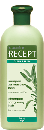 Šampon za mastne lase SUBRiNA RECEPT