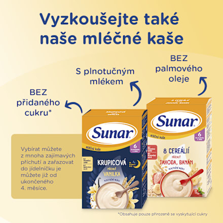 pokračovací mléčná kojenecká výživa 3 Complex 12m 2x600 g Sunar