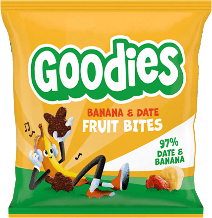 Ďatľovo - banánové kúsky Goodies