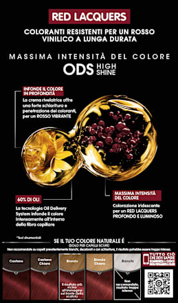 Colorazione permanente Rosso Rubino 7.25 GARNIER olia