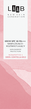 Krem nawilżająco-rozświetlający SPF 30 PA+++ Centella B12 Skin Barrier Protection LAAB AA