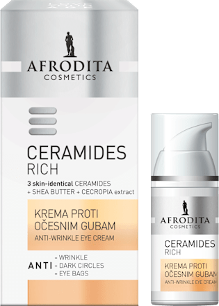 Krema proti očesnim gubam Ceramides Rich AFRODITA