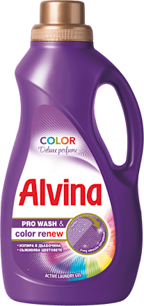 Гел за цветно пране Pro Wash, 18 пранета Alvina
